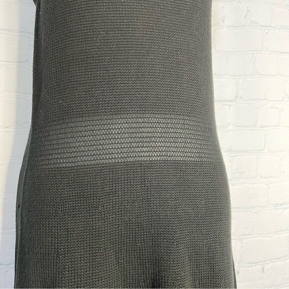 NEW See by Chloe black knit sheer panels sleeveless maxi dress size medium - Picture 5 of 12